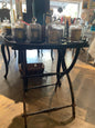 Antique Folding Table Black - Bon Ton goods