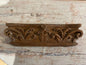 Antique French Carved Wood Wall Plaque - Bon Ton goods