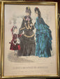 Antique French Fashion Plate  1 — Le Journal des Dames et des Demoiselles - Bon Ton goods