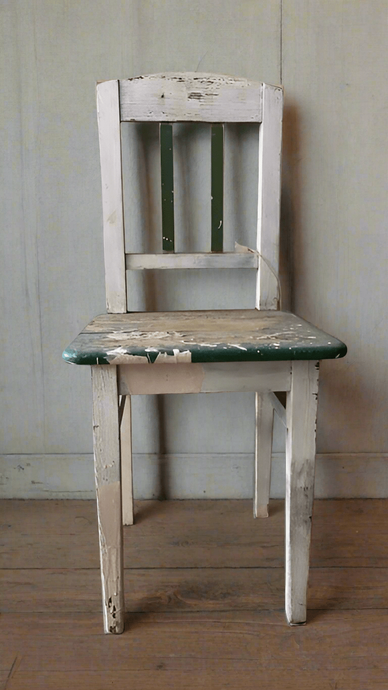 Antique French Painted Chair - Bon Ton goods