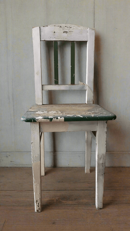 Antique French Painted Chair - Bon Ton goods