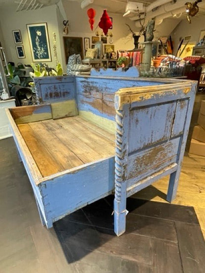 Antique Swedish Folk Bed - Bon Ton goods