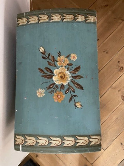 Antique Swedish Painted Wedding Box - Bon Ton goods