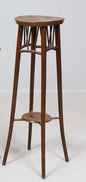 Antique Wooden Pedestal Stand - Bon Ton goods