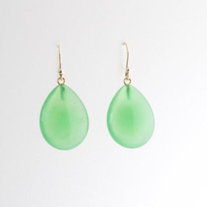 Applegreen Quartz Earrings | Mikkel Brøgger - Bon Ton goods