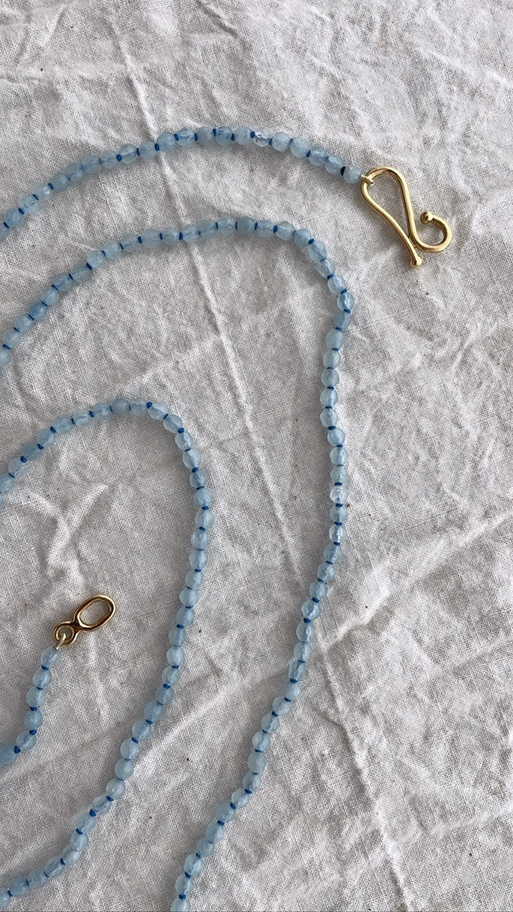 Aquamarine Necklace | Mikkel Brøgger - Bon Ton goods