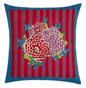 Arabesque Corolla Coffee Natural Pillow - Bon Ton goods