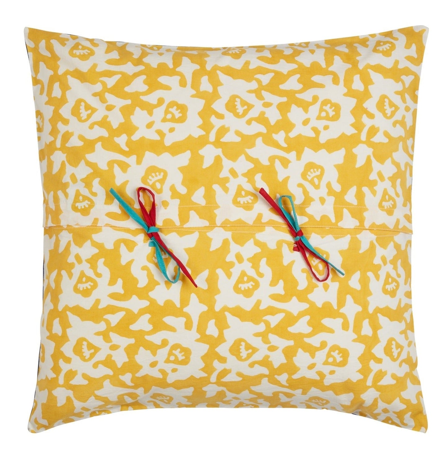 Arabesque Corolla Gold Natural Pillow Cushion Cover 45x45 | Lisa Corti - Bon Ton goods