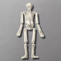 Articulated Skeleton Novelty Plush Pillow Cream | John Derian - Bon Ton goods