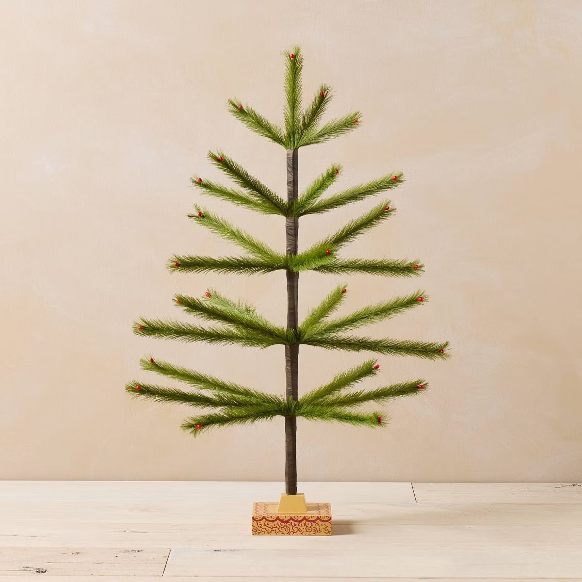 Artificial Christmas Tree with Red Berries | John Derian - Bon Ton goods