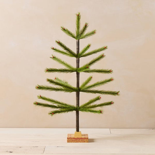 Artificial Christmas Tree with Red Berries | John Derian - Bon Ton goods