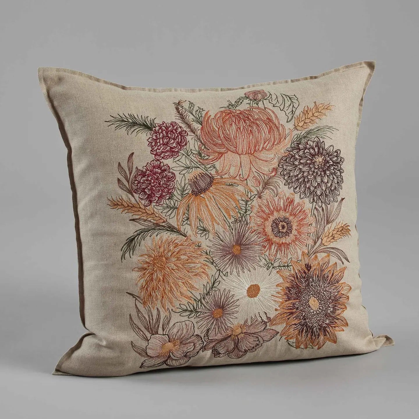 Autumn Blossoms Pillow | Coral & Tusk - Bon Ton goods
