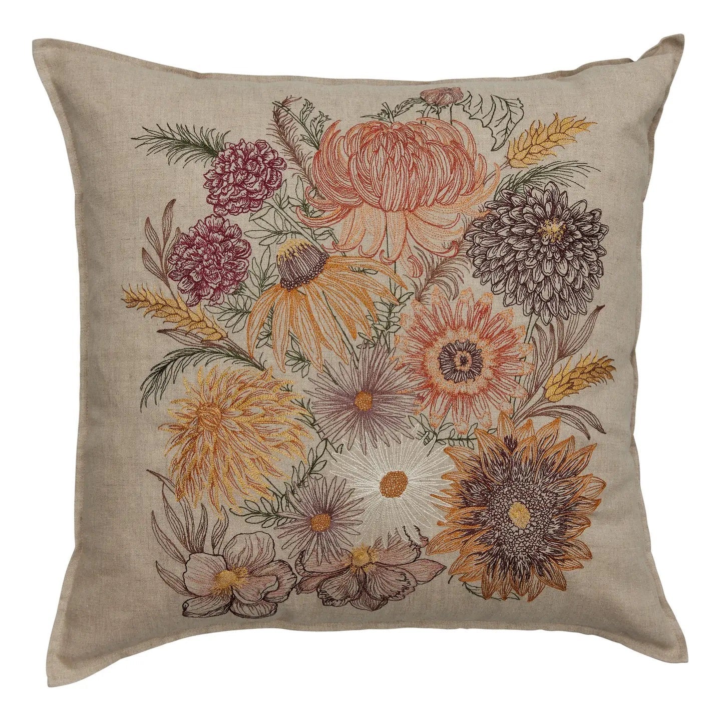 Autumn Blossoms Pillow | Coral & Tusk - Bon Ton goods