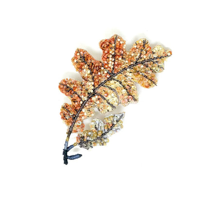 Autumn Oak Leaf Brooch Pin | Trovelore - Bon Ton goods