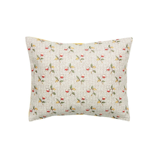 "Baies" Small Cushion | Antoinette Poisson Linen Cushion – Domino Paper Design - Bon Ton goods