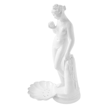 Baigneuse Soap Dish | Astier de Villatte: Exclusive Pre-Order Item - Bon Ton goods