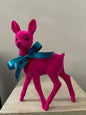 Bambi Fuchsia Velvet with Bow | Ino Schaller - Bon Ton goods