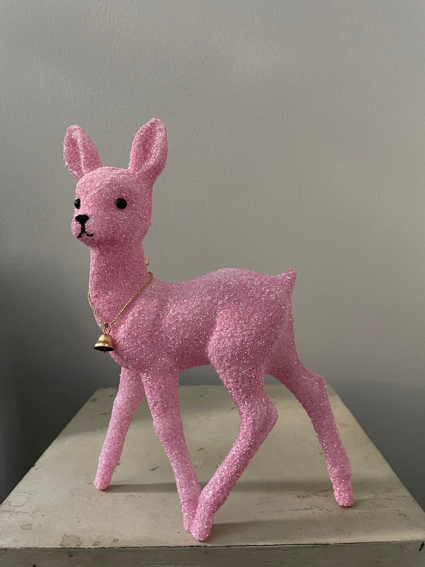 Bambi Pink Beaded with Bell | Ino Schaller - Bon Ton goods