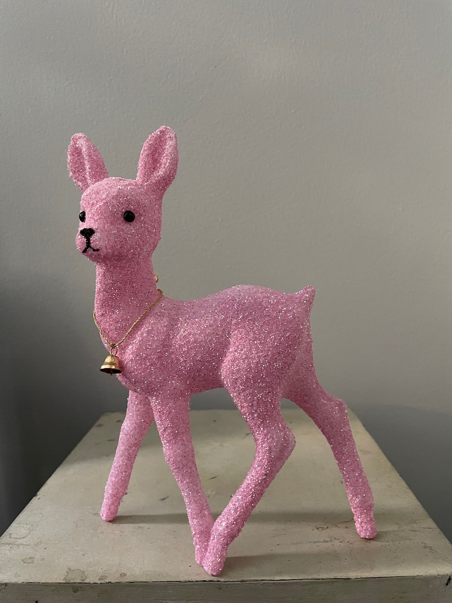 Bambi Pink Beaded with Bell | Ino Schaller - Bon Ton goods