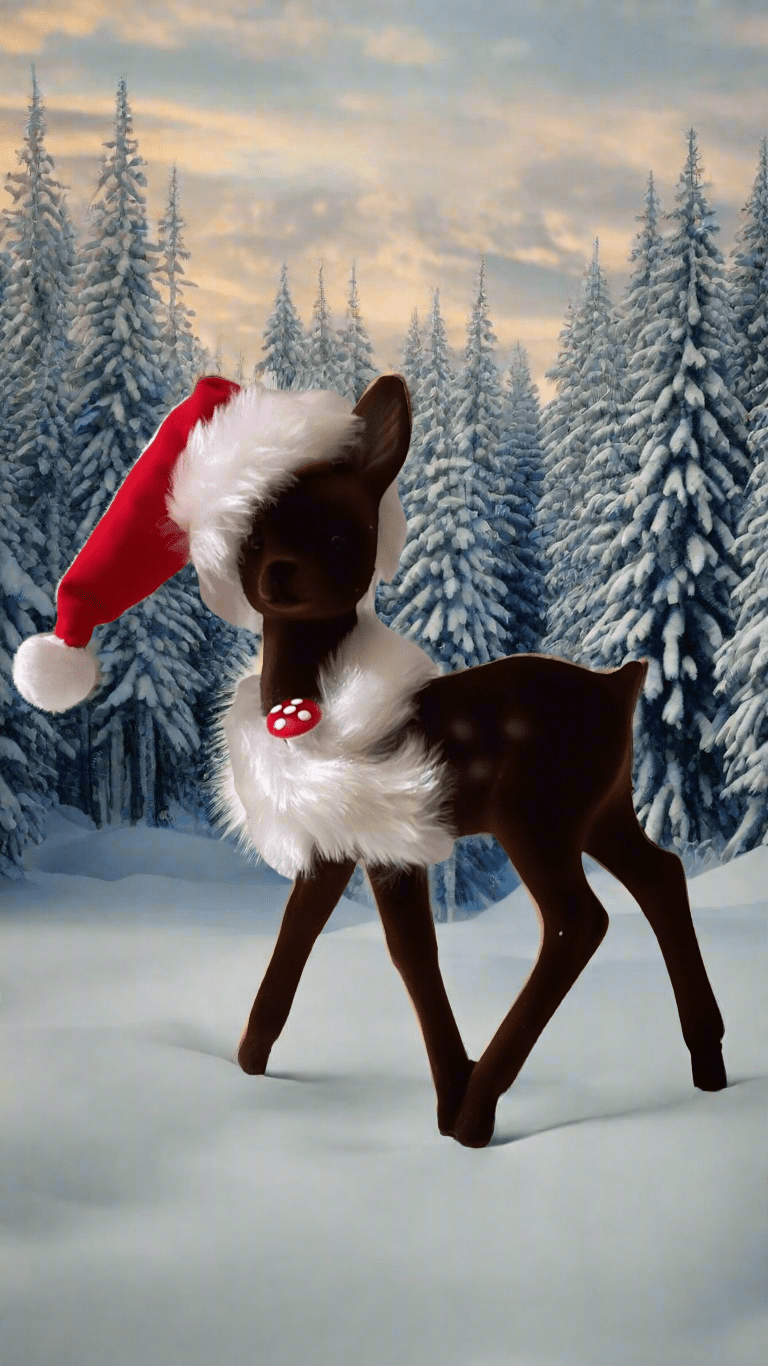 Bambi - Velvet - Santa Hat | Ino Schaller - Bon Ton goods