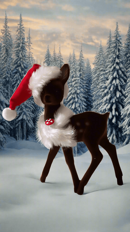 Bambi - Velvet - Santa Hat | Ino Schaller - Bon Ton goods