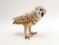 Barn Owl Ornament/Figure | Vintage by Crystal Spun Cotton Ornament - Bon Ton goods