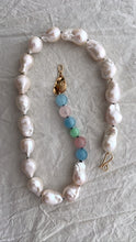 Load image into Gallery viewer, Baroque Pearl and Gemstone Necklace - Bon Ton goods

