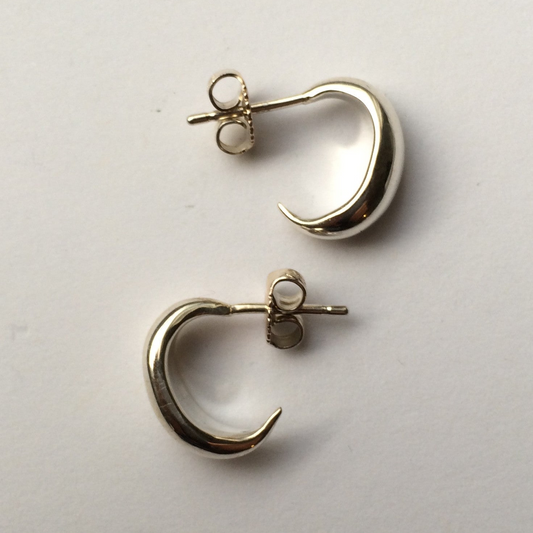 Basket Silver Earrings | Mikkel Brøgger