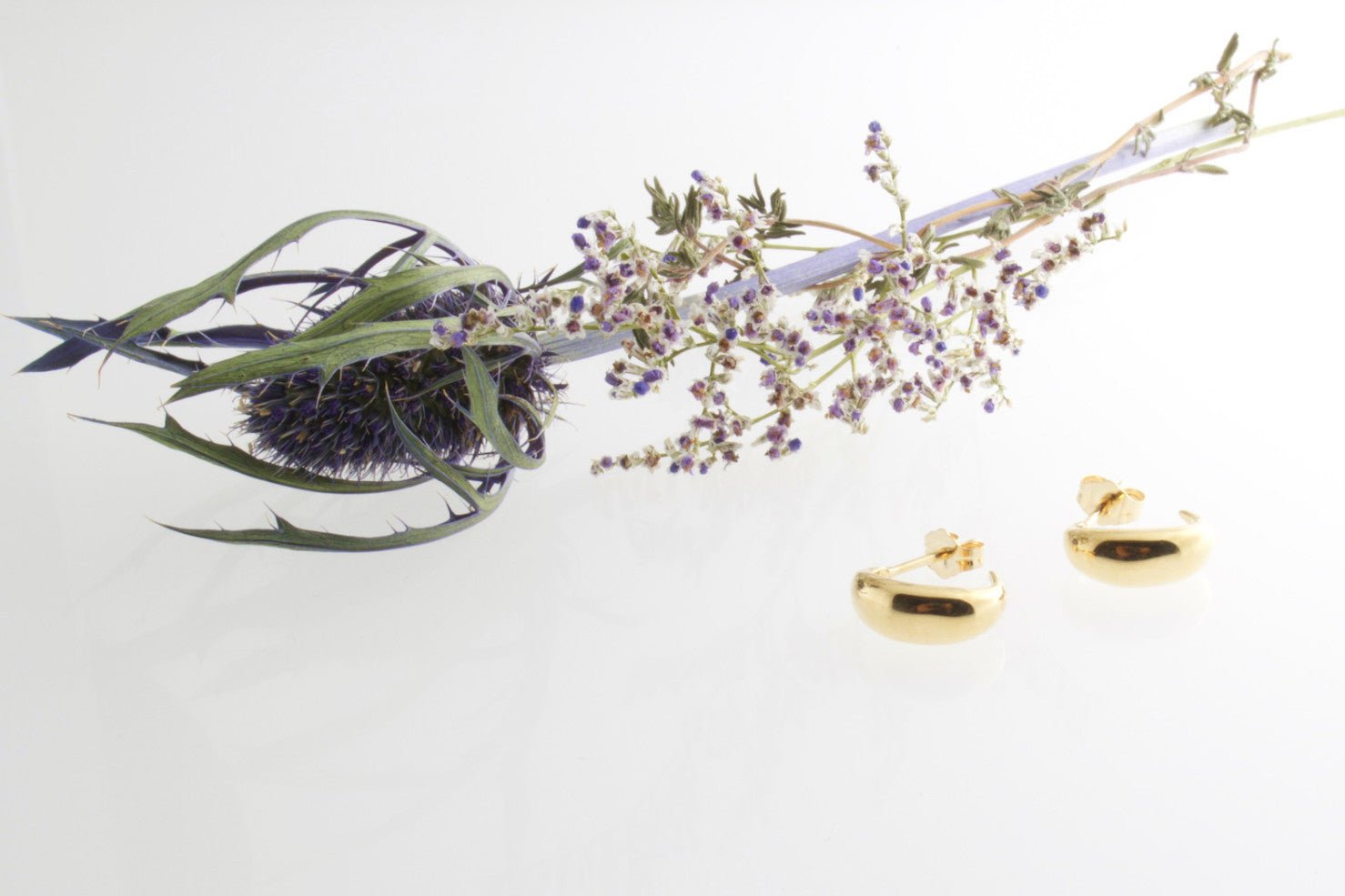 Basket Gold Earrings | Mikkel Brøgger - Bon Ton goods