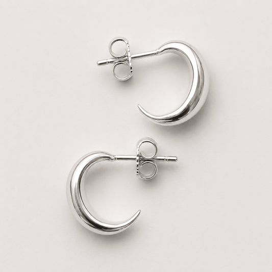 Basket Silver Earrings | Mikkel Brøgger - Bon Ton goods