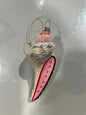 Beachcomber Glass Shell Ornaments – Set of 8 Styles - Bon Ton goods