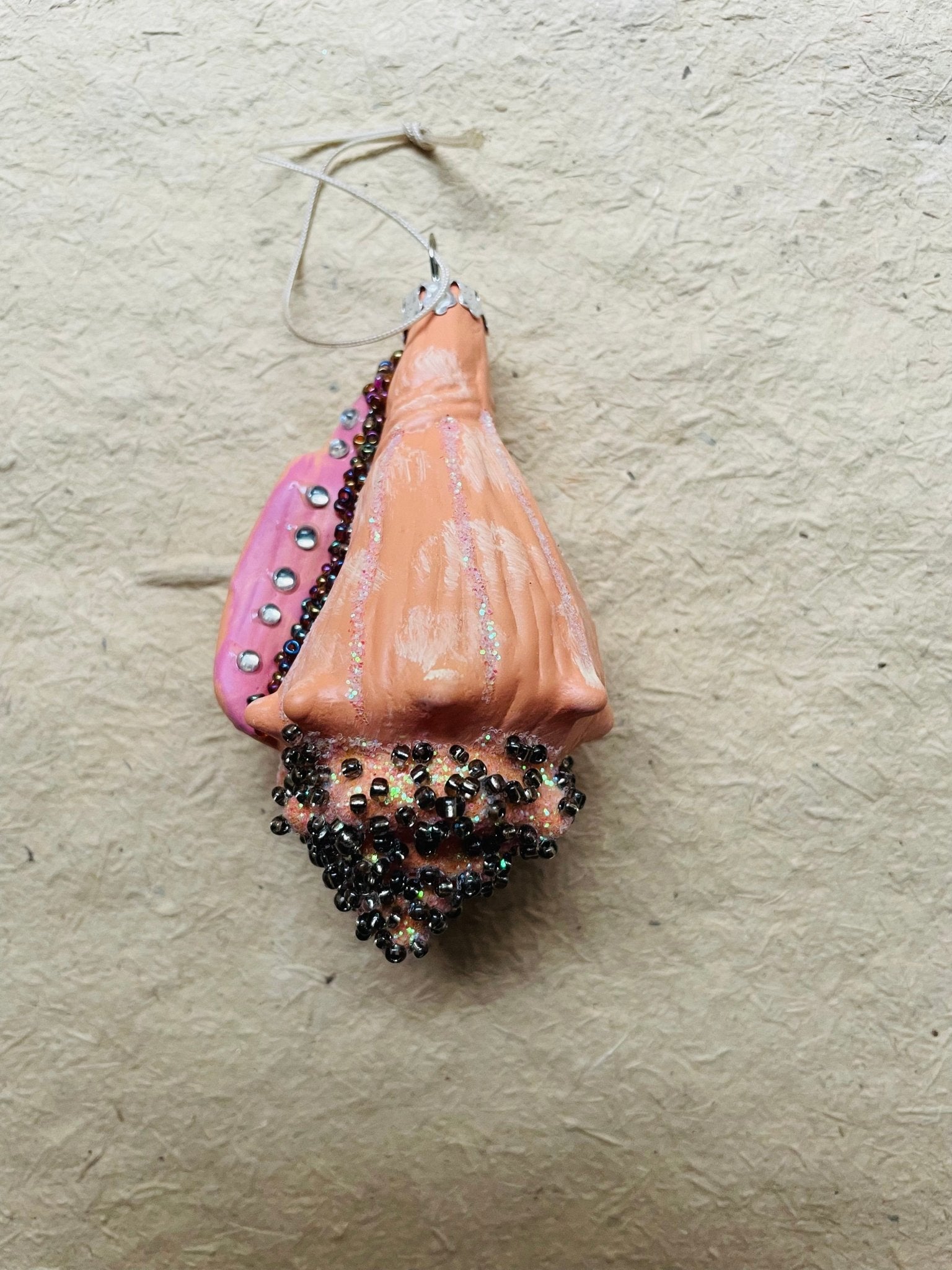 Beachcomber Glass Shell Ornaments – Set of 8 Styles - Bon Ton goods