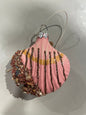 Beachcomber Glass Shell Ornaments – Set of 8 Styles - Bon Ton goods