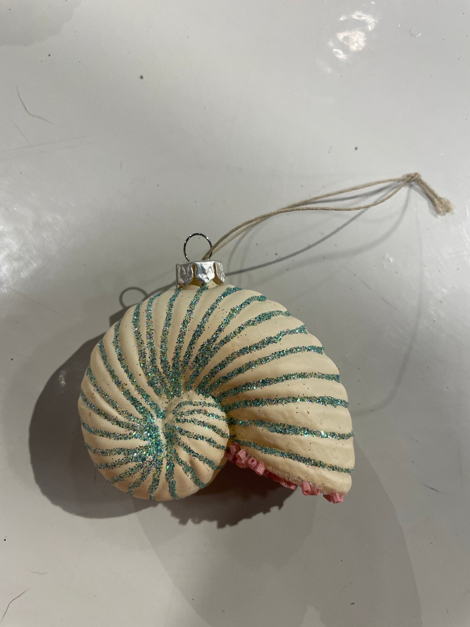 Beachcomber Glass Shell Ornaments – Set of 8 Styles - Bon Ton goods