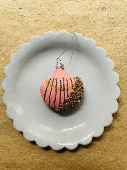 Beachcomber Glass Shell Ornaments – Set of 8 Styles - Bon Ton goods