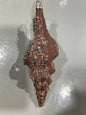 Beachcomber Glass Shell Ornaments – Set of 8 Styles - Bon Ton goods