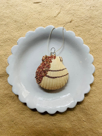 Beachcomber Glass Shell Ornaments – Set of 8 Styles - Bon Ton goods