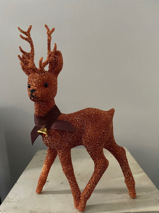 Beaded Deer - Brilliant Copper with Decoration | Ino Schaller - Bon Ton goods