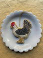 Beaded Hen Ornament - Bon Ton goods