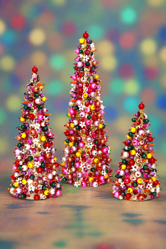 Beaded Magpie Tree - Three Sizes - Bon Ton goods