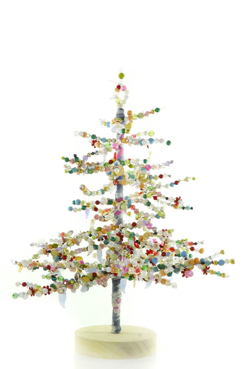 Beaded Sequin Christmas Tree, Medium by Cody Foster