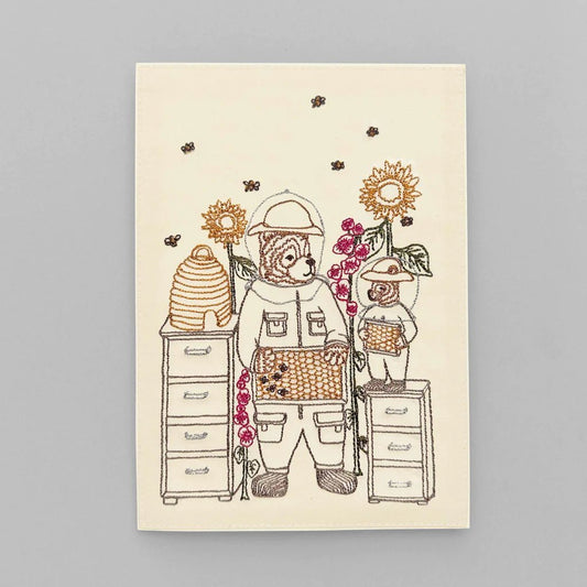 Beekeeper Bear Card | Coral & Tusk - Bon Ton goods