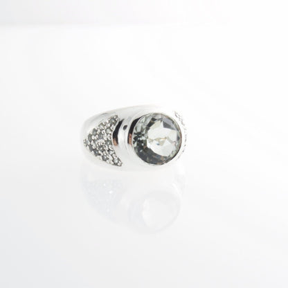 Beverly Ring - Green Topaz & Sapphires | Mikkel Brøgger - Bon Ton goods