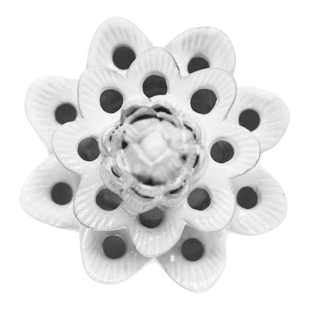 Big Flower Pick Artichoke Vase by Astier de Villatte, detail view 3