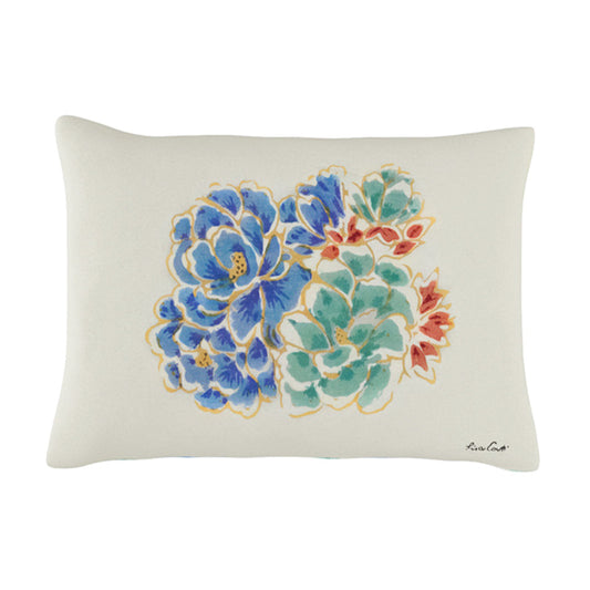 Positano Red Tiles Cushion | Lisa Corti