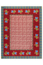 Indian Tiger Red Tablecloth – 220X270 | Lisa Corti
