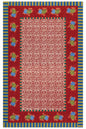 Indian Tiger Red Tablecloth - 220X350 | Lisa Corti