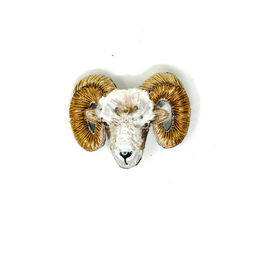 Bighorn Sheep Brooch Pin | Trovelore - Bon Ton goods