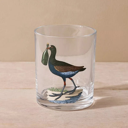 Bird Highball Cocktail Glass Set | John Derian - Bon Ton goods