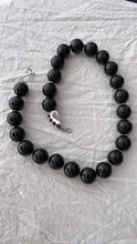 Load image into Gallery viewer, Black Agate and Stone Link Necklace - Bon Ton goods
